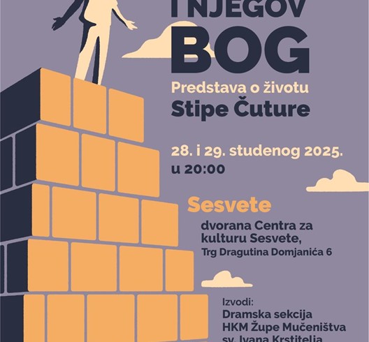 Mladić i njegov Bog - predstava o životu Stipe Čuture